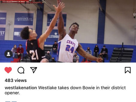 Chap BBALL Over Bowie in District Opener