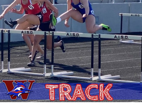 Elizabeth McCall-1st in 100 Meter Hurdles