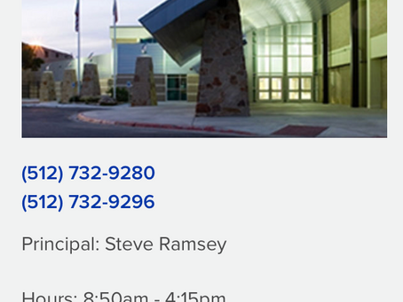 Westlake High Calendar Dec 29-Jan4