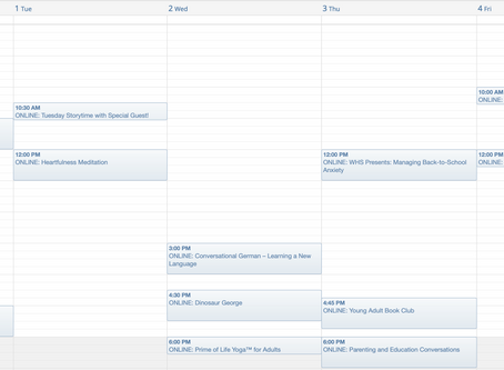 Westbank Calendar