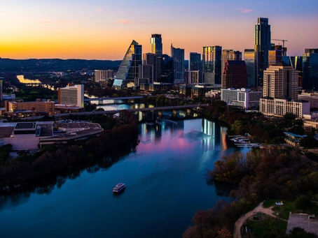 Austin Skyline at Twilight