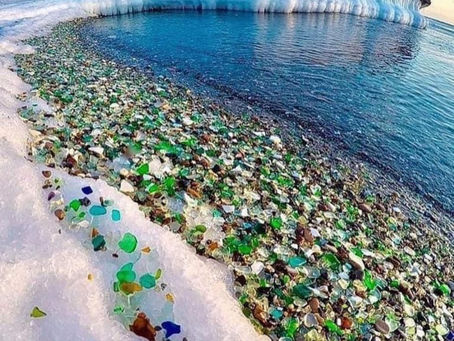 Glass Beach at Ussury Bay
