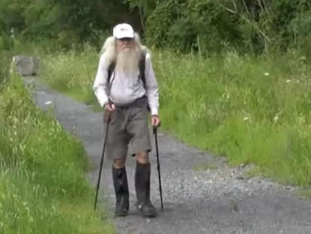 82 YO Man Hiking The Appalachian Trail