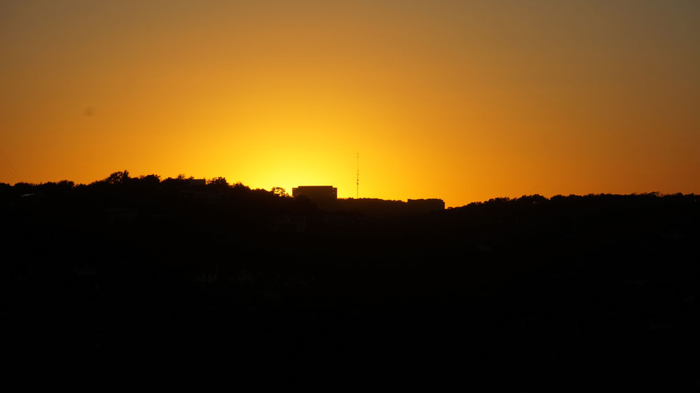 Sunset from Mount Bonnell