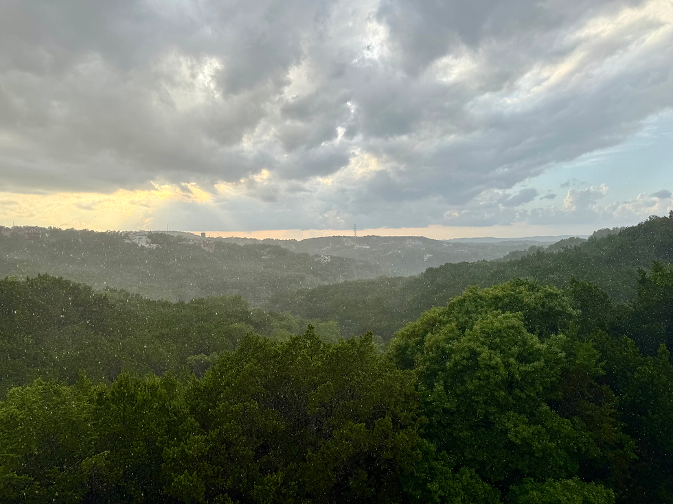 Rain for the Sunset Hour