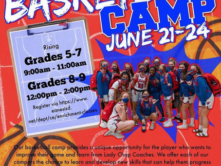 Lady Chaps Basketball Camp June 21-24