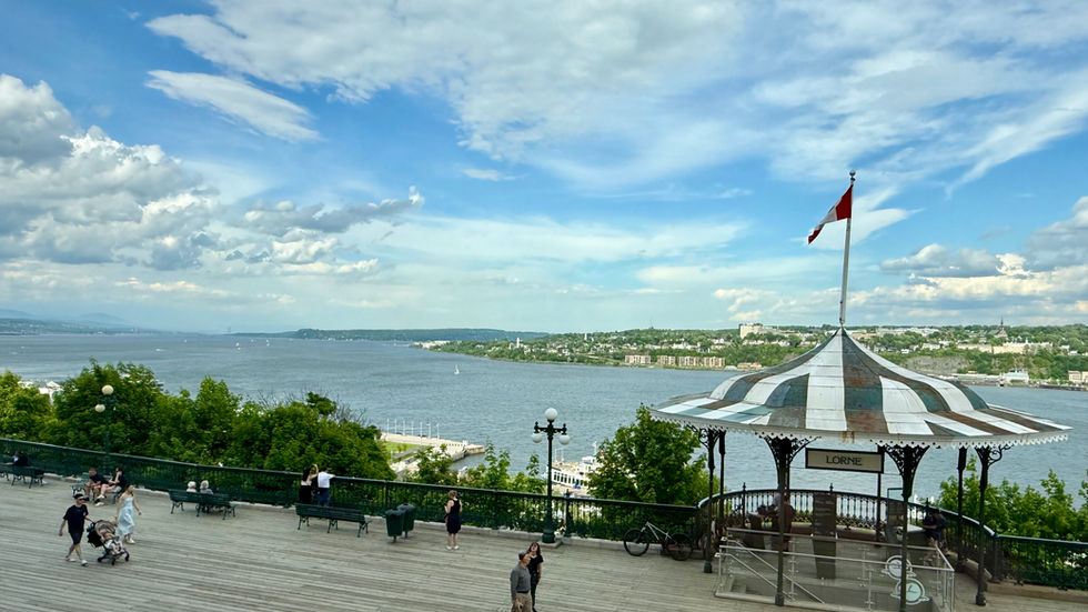 Dinner at Fairmont Le Chateau Frontenac