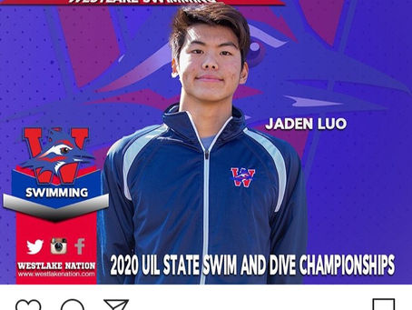 Jaden Luo Bronze in State 200 Free