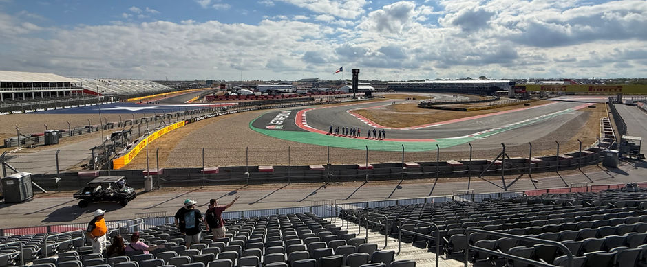 Formula 1 COTA Turns 12-16
