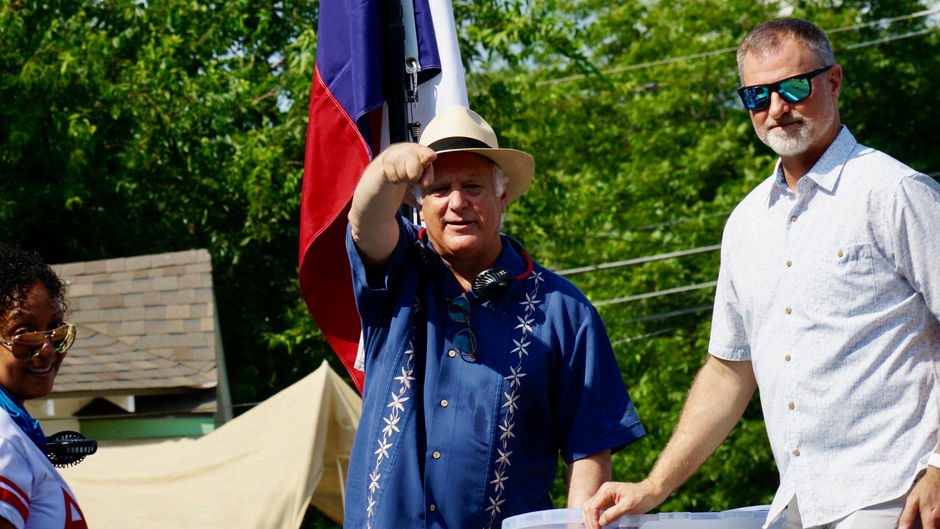 Austin Juneteenth Parade-Mayor Kirk Watson