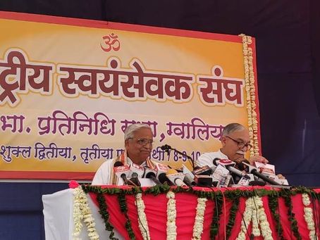 RSS’ new initiative to focus on environment conservation - Bhaiyyaji Joshi