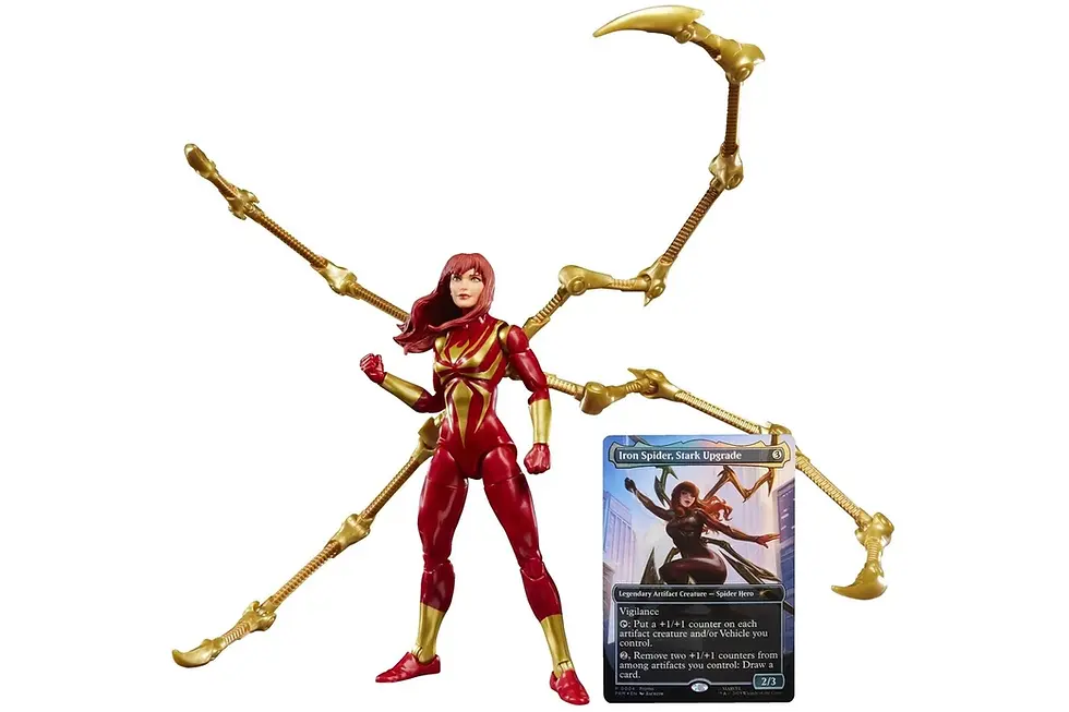Thumbnail: Marvel Legends: Magic the Gathering - Mary Jane Watson Iron Spider - 6" Action