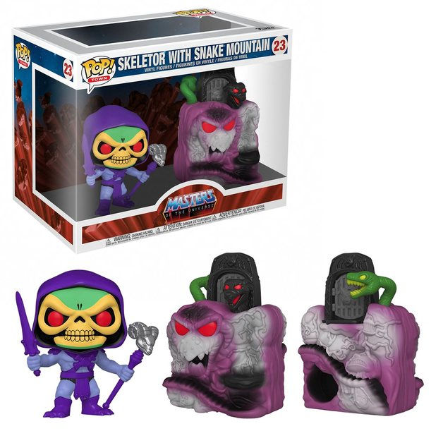 Skeletor with Snake Mountain MOTU - Pop! Town Figure