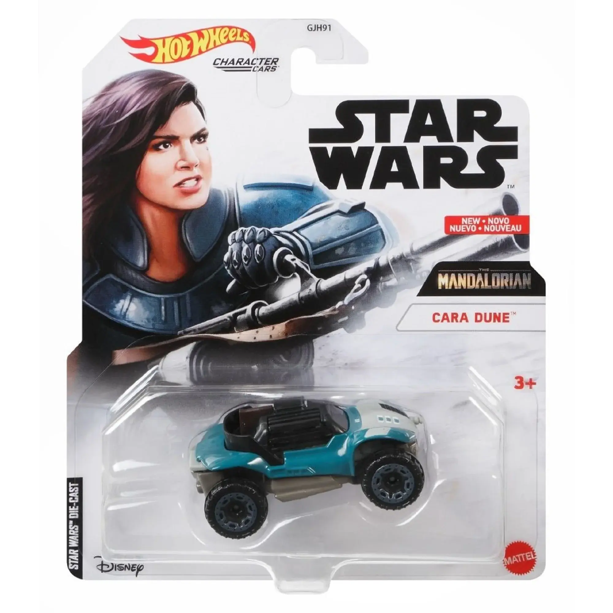 Cara Dune Character Cars Hot Wheels Mattel