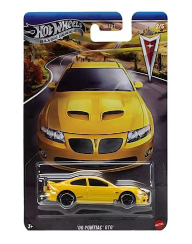'06 Pontiac GTO 2/5 Pontiac Hot Wheels Silver Mattel