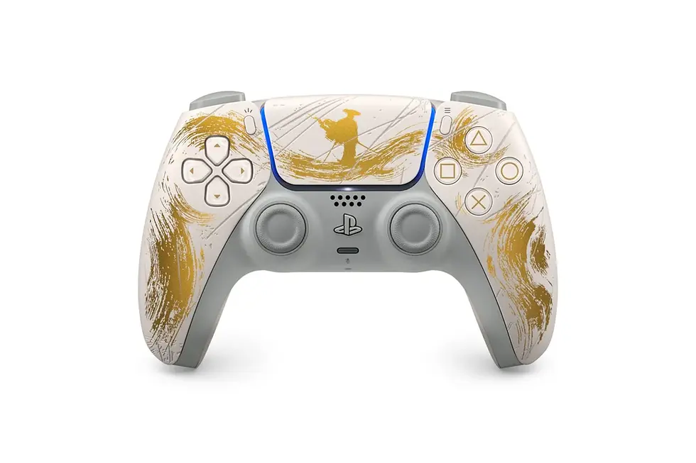 Thumbnail: Sony Playstation PS5 DualSense Wireless Controller Ghost of Yotei Gold Limited Edition