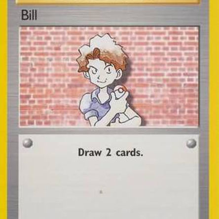 trainer bill pokemon card 91 102 value Pokemon - Bill (91/102)