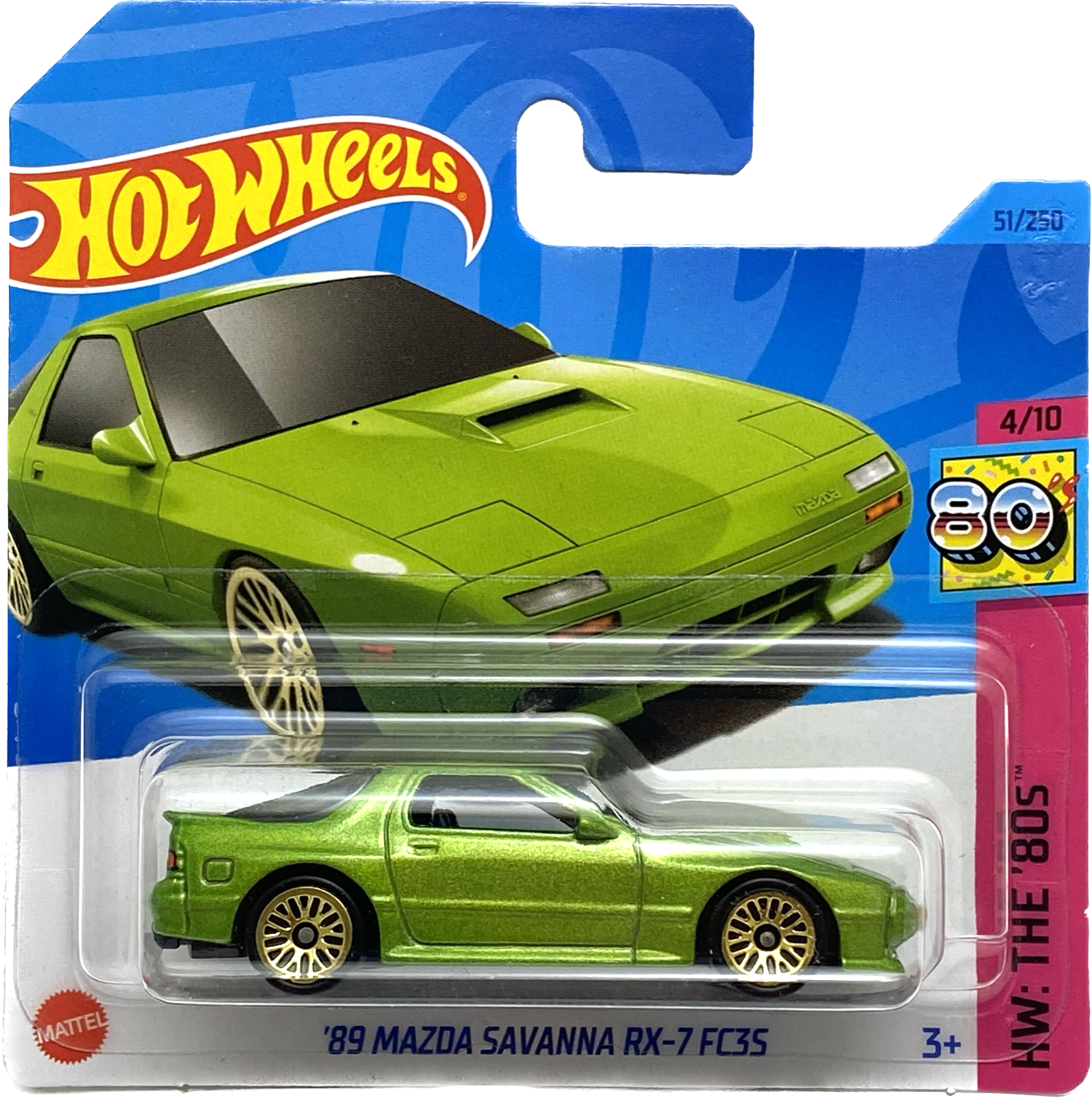 '89 Mazda Savanna RX-7 FC35 51/250 HW: The '80s Hot Wheels