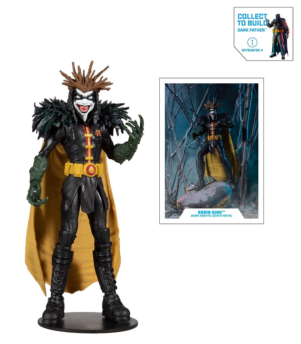 Thumbnail: Robin King Death Metal - 7" Build-A-Figure