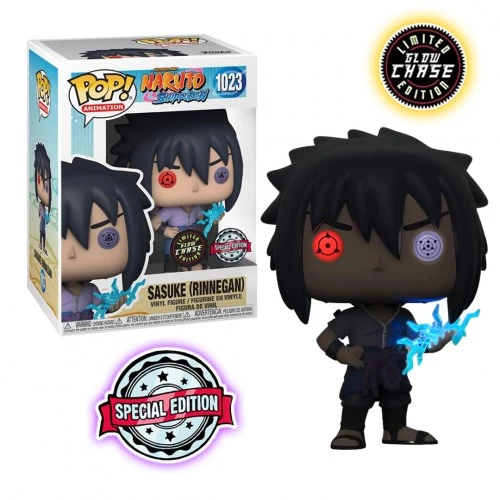 Thumbnail: Sasuke Rinnegan 1023 Glow Chase Naruto - Funko Pop! Vinyl Figure Chase Edition