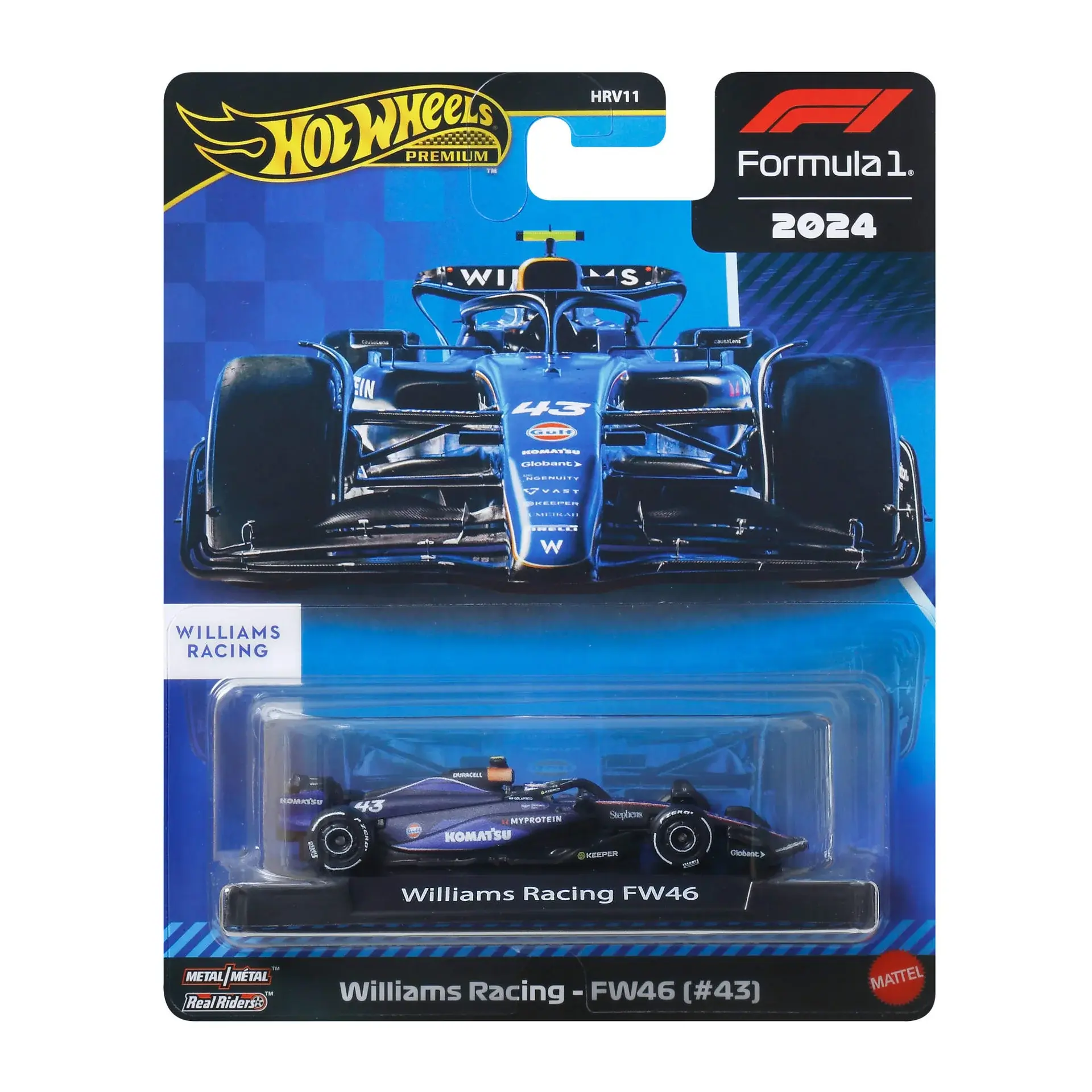 Williams Racing - FW46 #43 Hot Wheels Formula 1 2024 2025