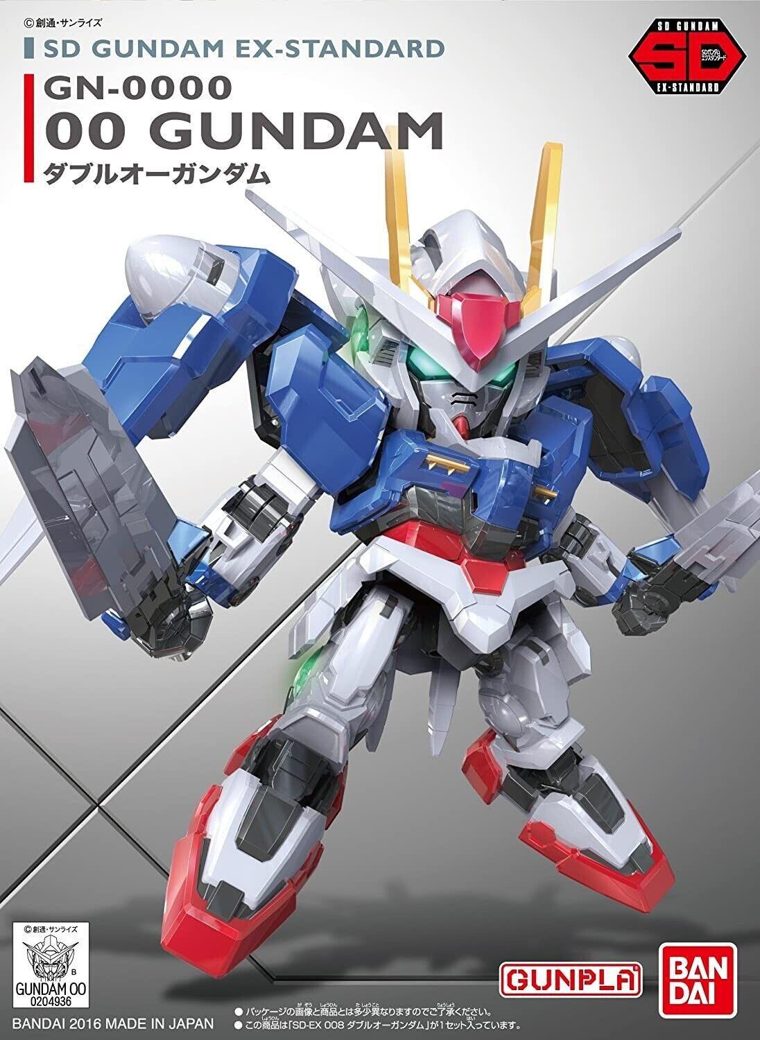 Bandai SD GUNDAM EX-STANDARD Gn-0000 Oo