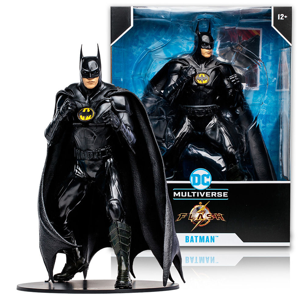 Batman Michael Keaton 12" The Flash Movie DC Multiverse McFarlane Toys

