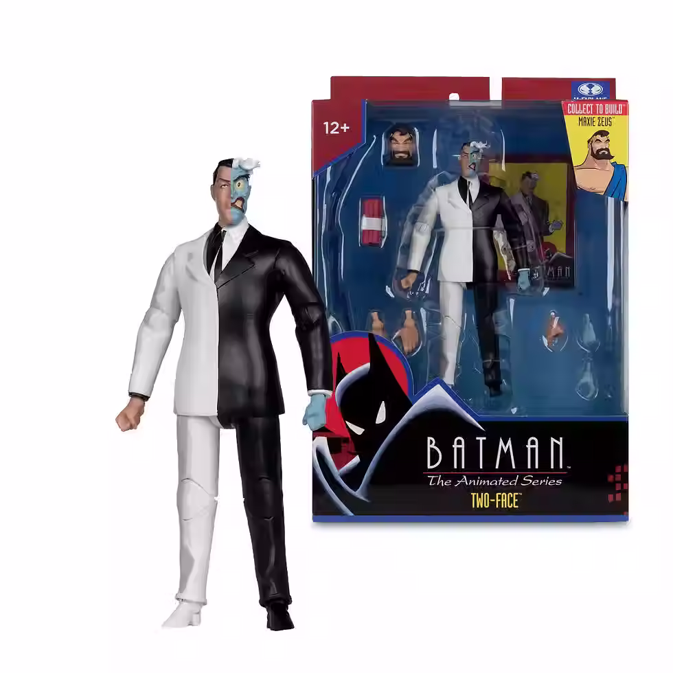 Two-Face Batman The Animated Series Mcfarlane Toys Maxie Zeus DC