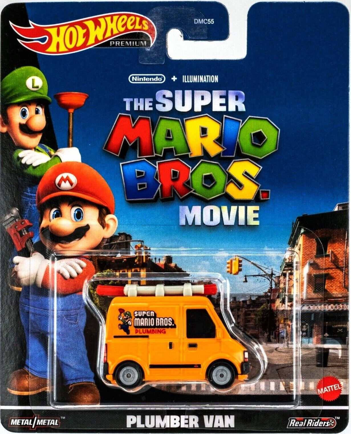 The Super Mario Bros. Movie Hot Wheels Premium Plumber Van