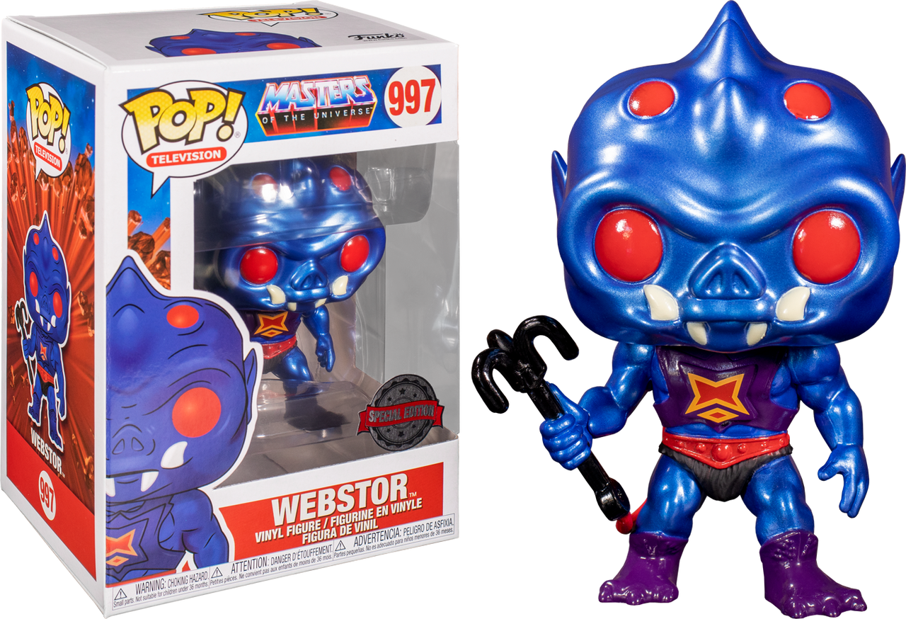 Webstor 997 Metallic Masters of the Universe MOTU - Pop! Vinyl Figure