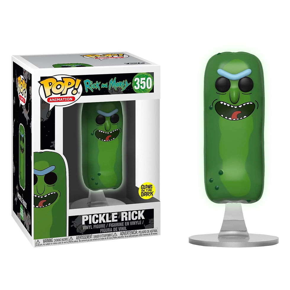 Thumbnail: Pickle Rick 350 Glow in the Dark Rick and Morty - Pop! Vinyl Figure