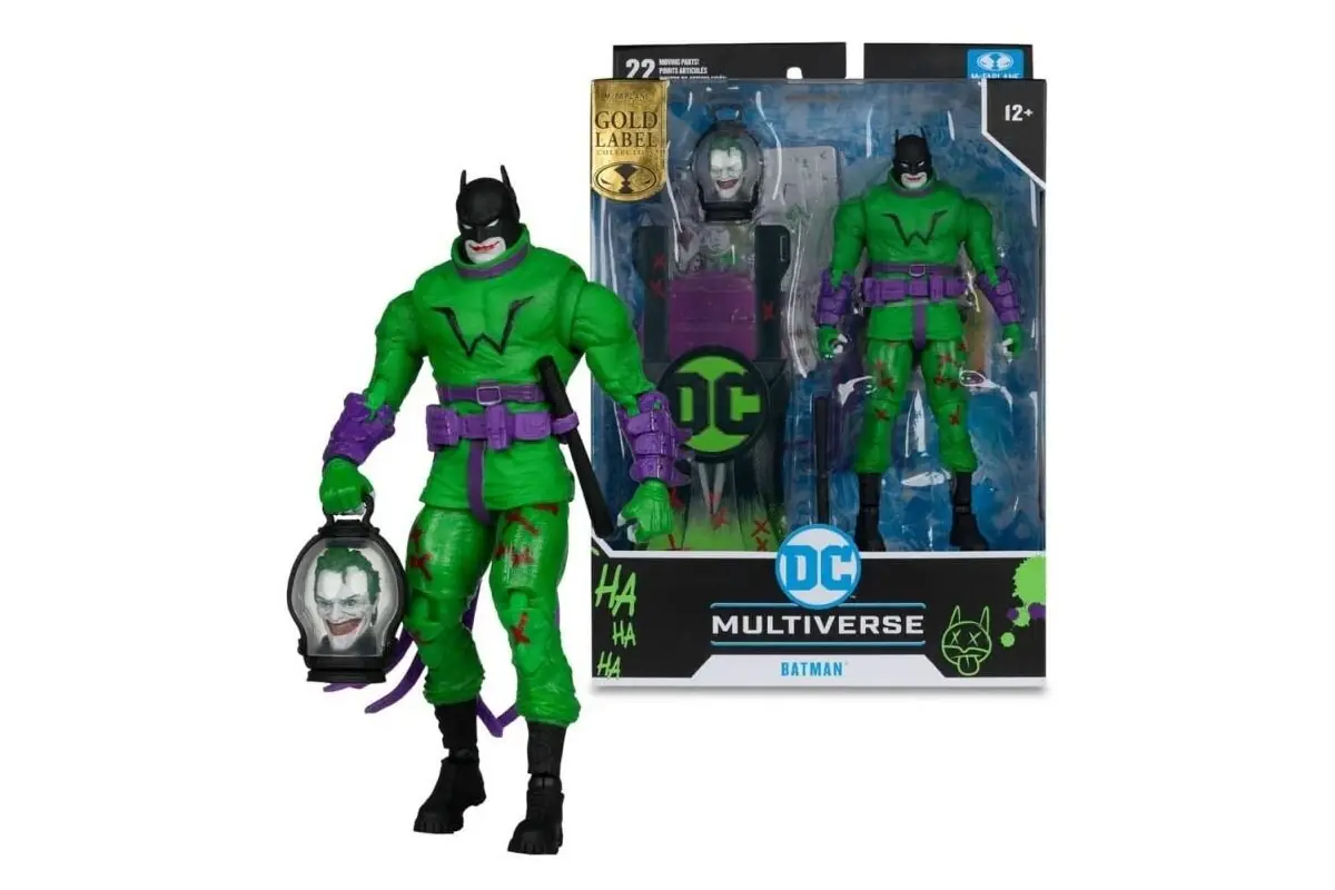 Batman Jokerized Last Knight On Earth 7" Action Figure DC Multiverse