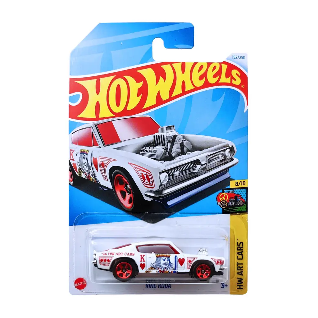 King Kuda 152//250 HW Art Cars 8/10 Hot Wheels Mattel
