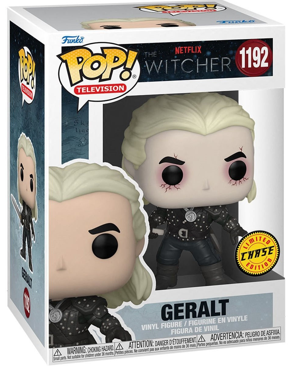 Geralt 1192 The Witcher Netflix - Funko Pop! Vinyl Figure Chase Variant