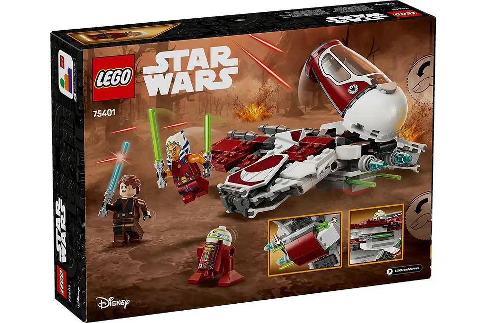 Thumbnail: LEGO Star Wars Ahsoka's Jedi Interceptor 75401