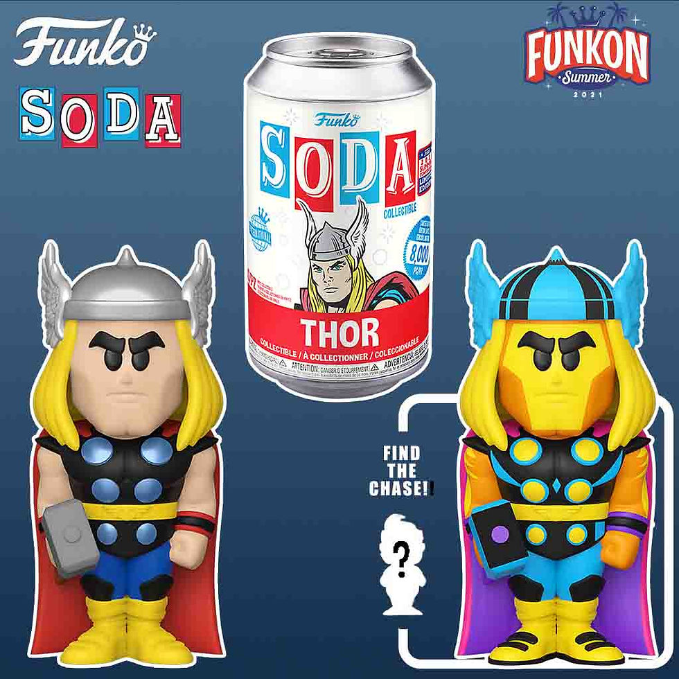 Thumbnail: Thor Vinyl Soda Marvel 8,000 Funko Soda Figure