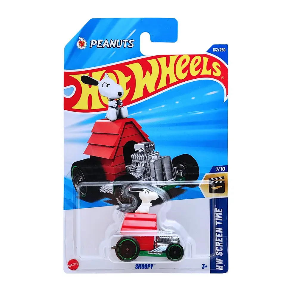 Snoopy House Peanuts 132/250 HW Screen Time 7/10 Hot Wheels Mattel