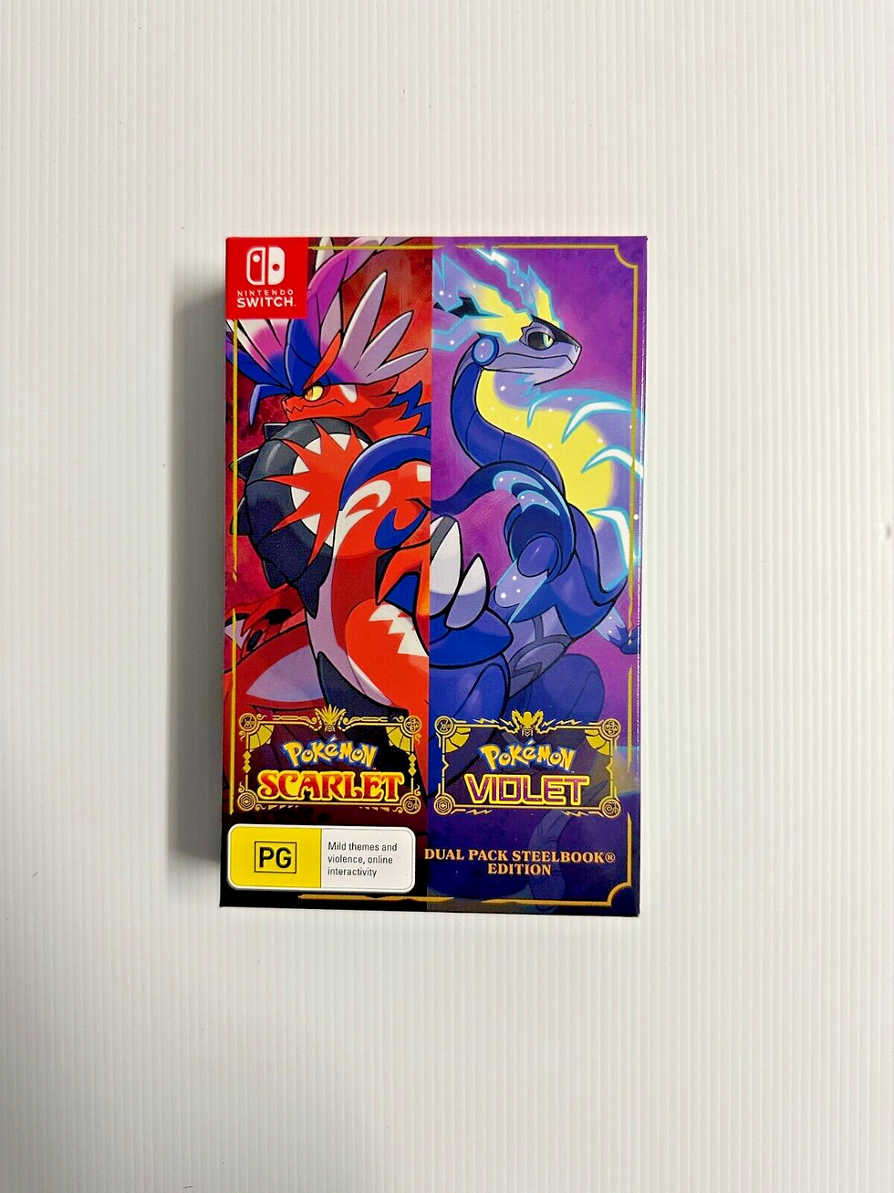Thumbnail: POKEMON Scarlet And Violet Dual Pack Steelbook Edition Nintendo Switch