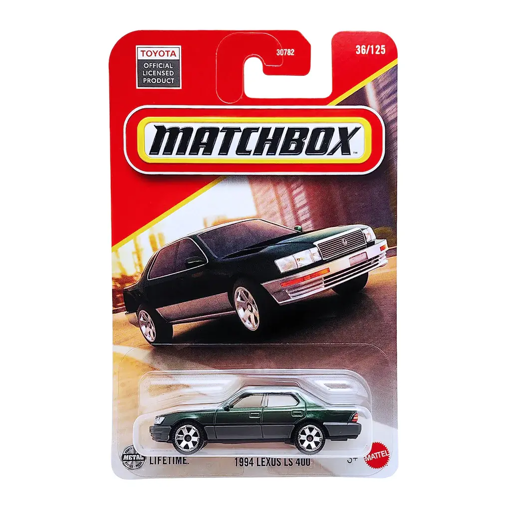 1994 Lexus LS 400 36/125 Matchbox Mattel
