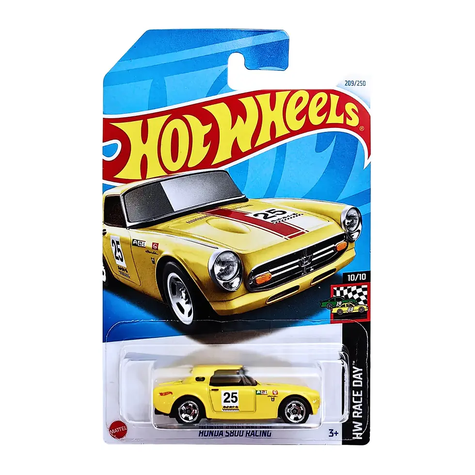 Honda S800 Racing 209/250 HW Race Day 10/10 Hot Wheels Mattel