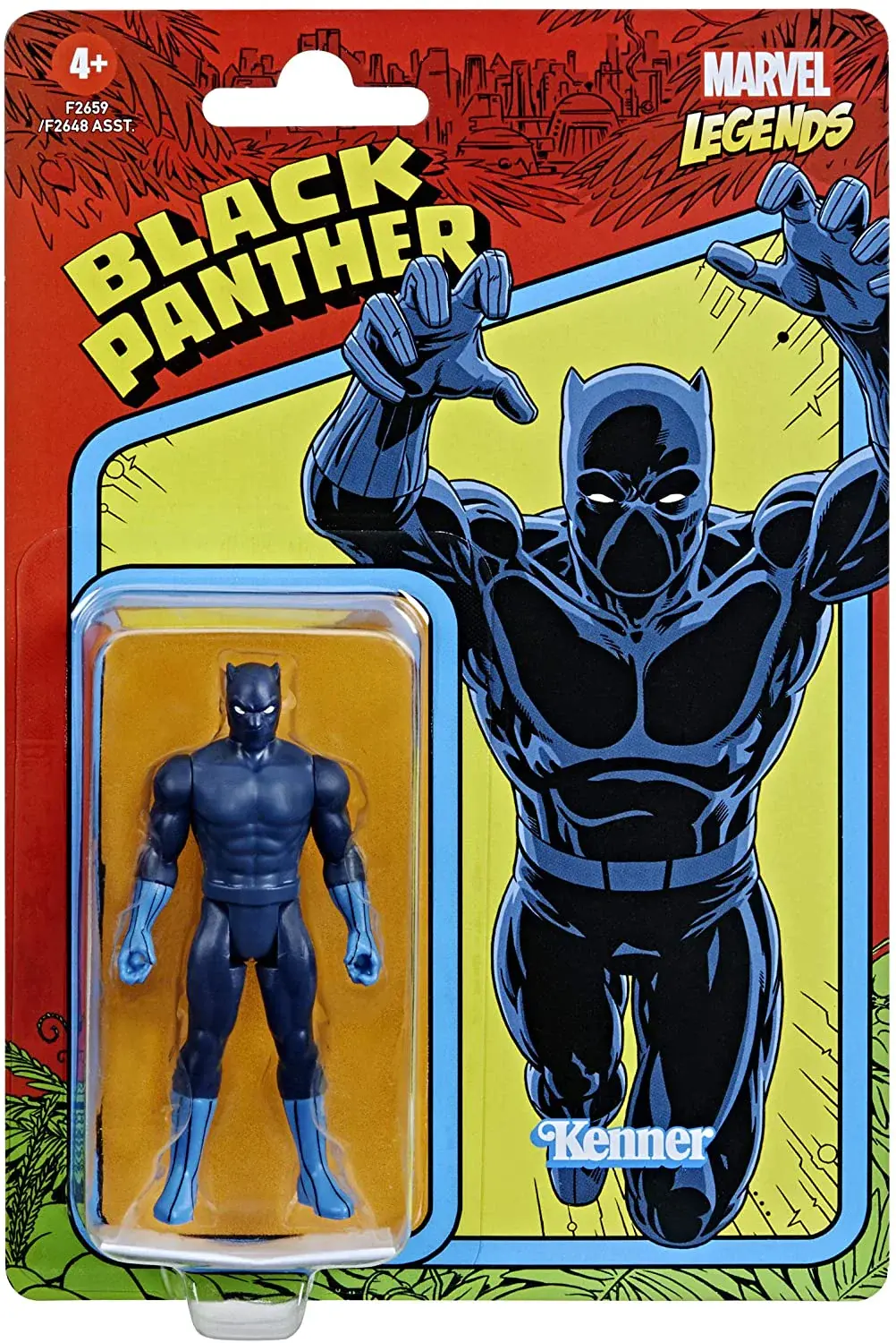 Black Panther Action Figure Marvel Legends Kenner