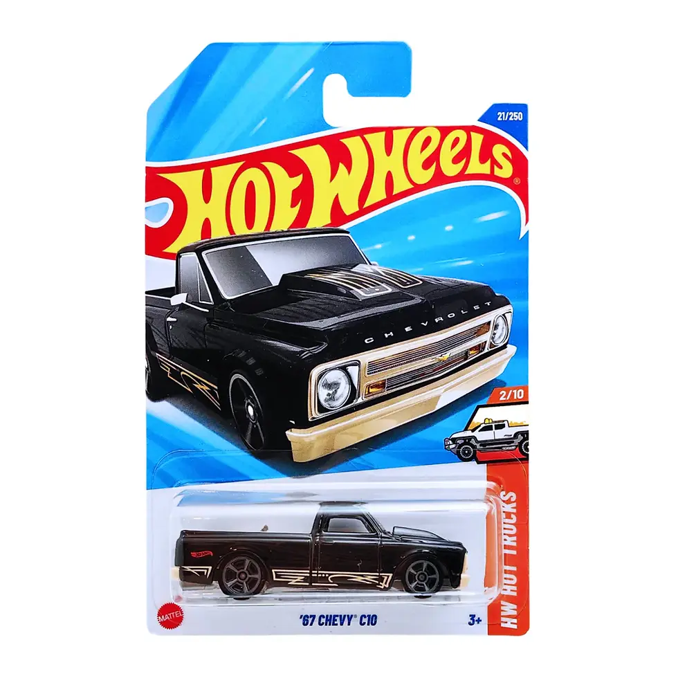 '67 Chevy C10 21/250 HW Hot Trucks 2/10 Hot Wheels Mattel