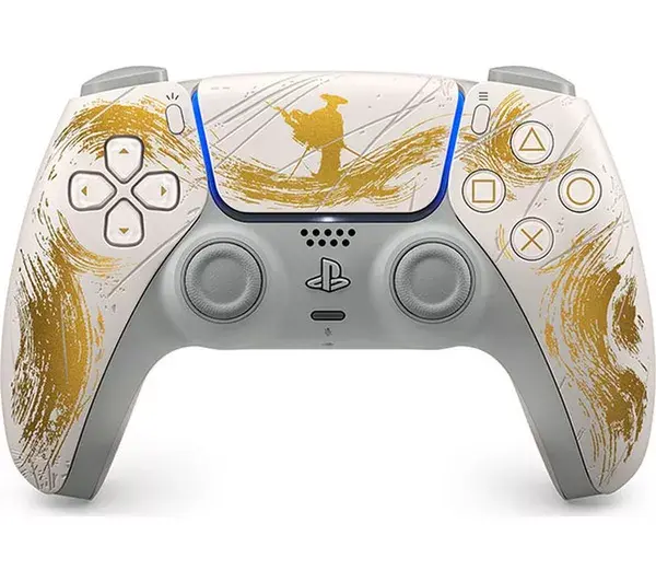 Thumbnail: Sony Playstation PS5 DualSense Wireless Controller Ghost of Yotei Gold Limited Edition