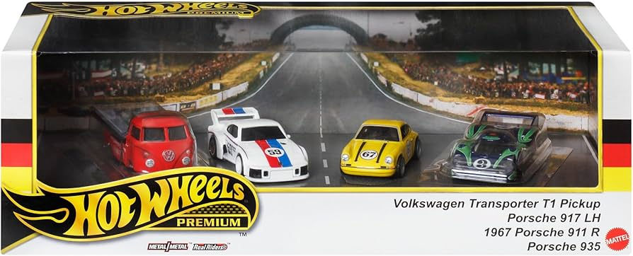 Thumbnail: Porsche Rennesport Premium Box Set Hot Wheels