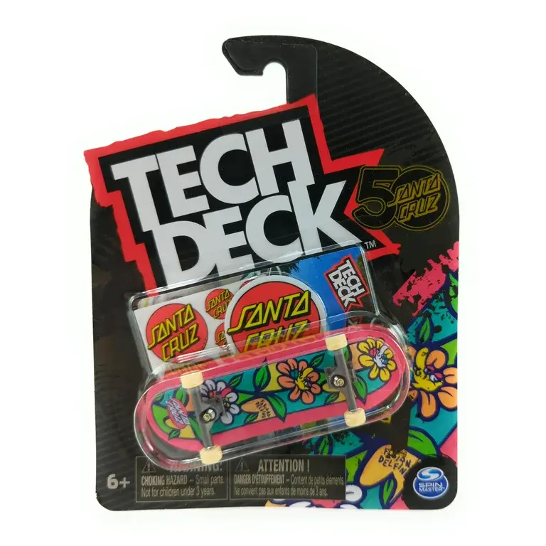 Santa Cruz 50 Years Tech Deck Flower Crew