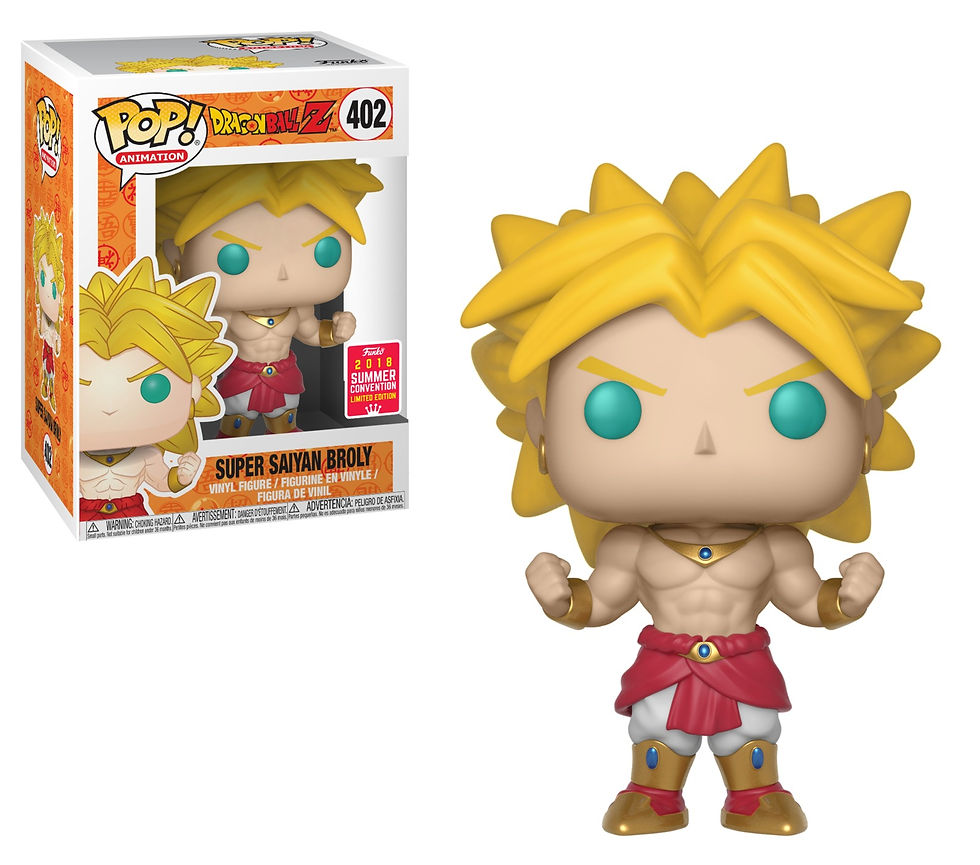 Super Saiyan Broly 402 Dragon Ball Z - Funko Pop! Vinyl Figure