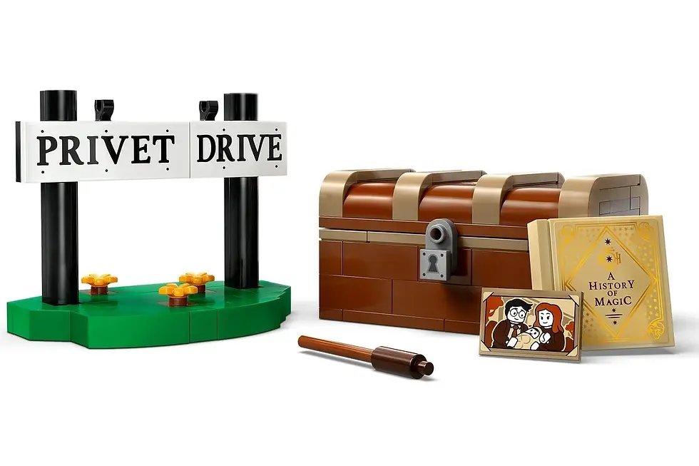 Thumbnail: LEGO Harry Potter Hedwig at 4 Privet Drive 76425