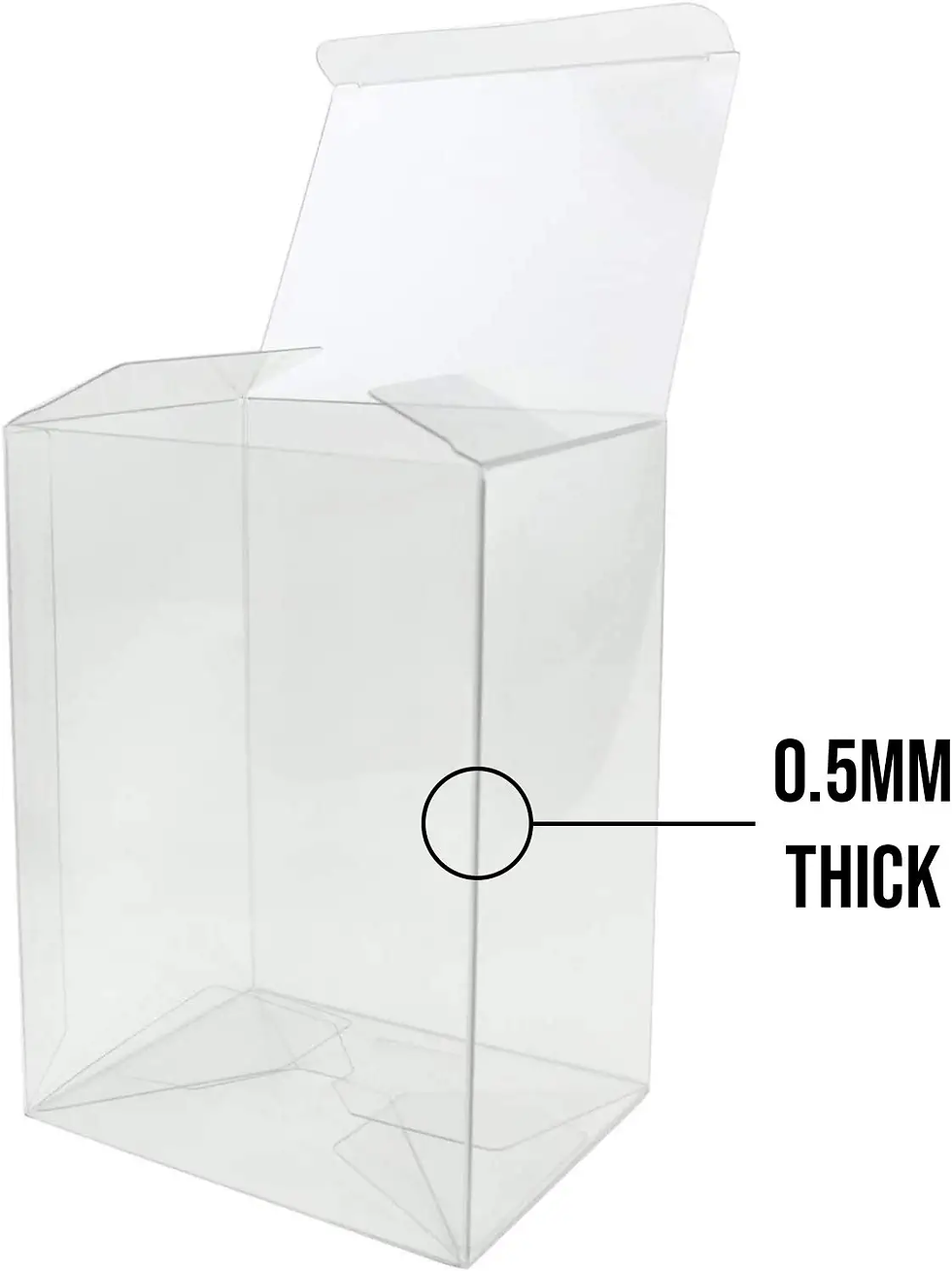 Thumbnail: 4" Pop! Protector 0.5 mm for Standard Size Funko Pops!