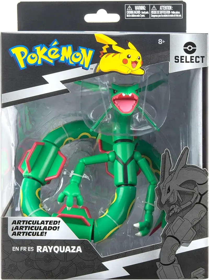 Pokémon Select 6" Articulated Rayquaza Action Figure - Pokémon