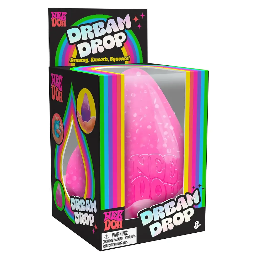 Thumbnail: NeeDoh Dream Drop - Sensory Squeeze Toy with Dreamy Smooth Squeeze